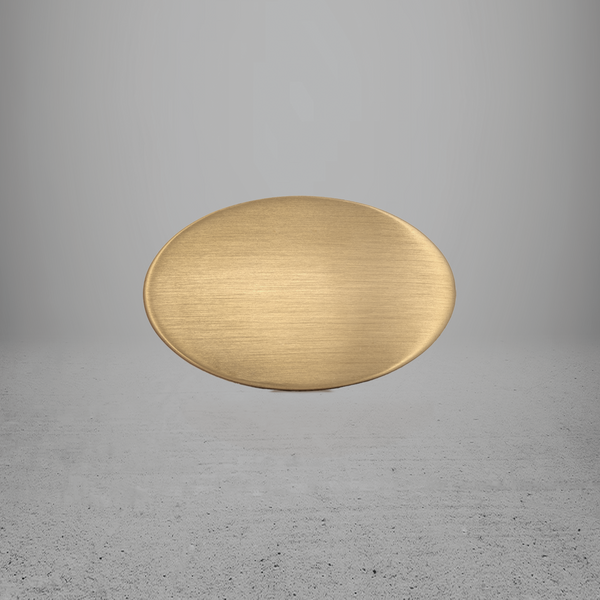 Metal 56 Shell Oval Blank
