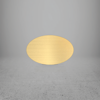INSERT Plastic 57 Oval Blank