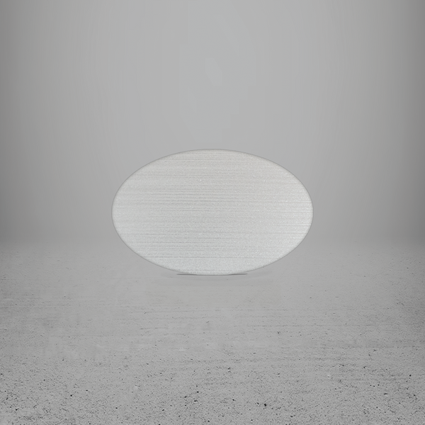 INSERT Plastic 57 Oval Blank