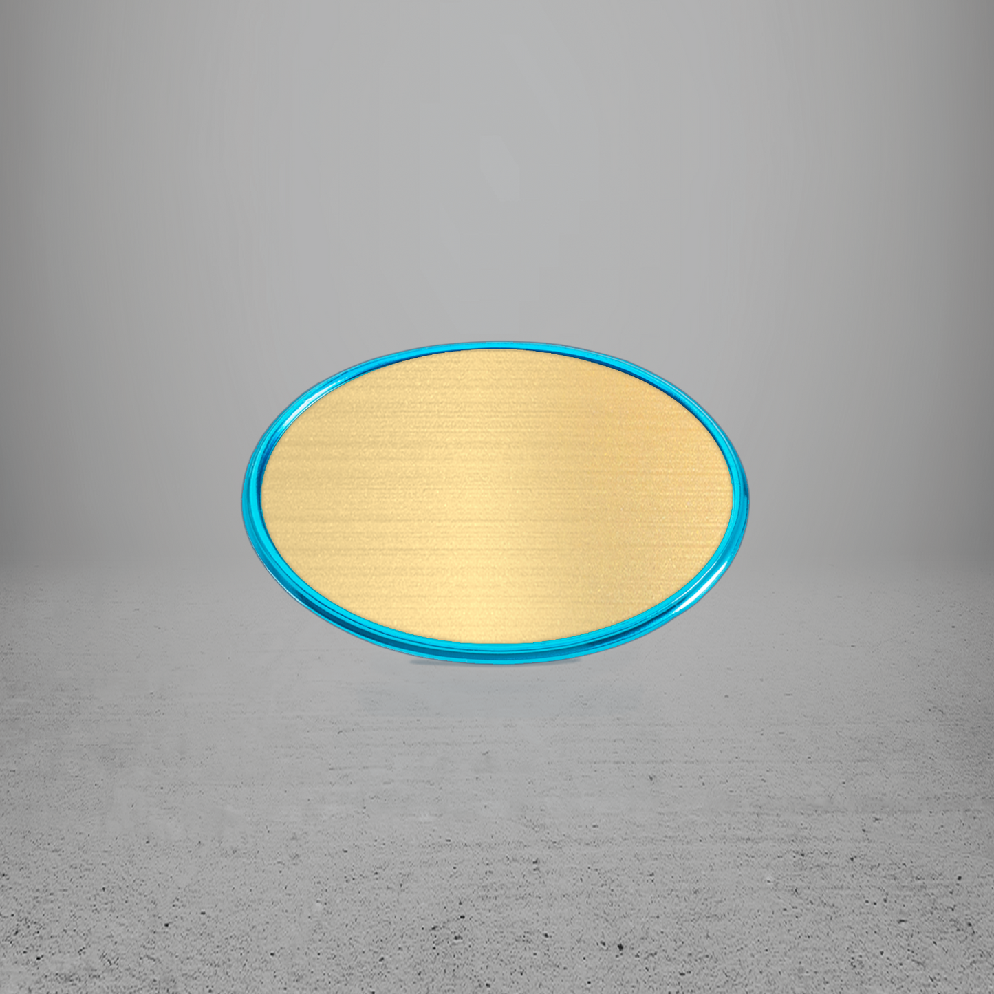 FRAME/INSERT Metal 57 Oval Blank