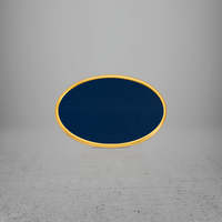FRAME/INSERT Metal 57 Oval Blank