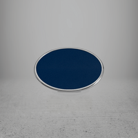 FRAME/INSERT Metal 57 Oval Blank