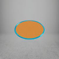 FRAME/INSERT Metal 57 Oval
