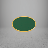 FRAME/INSERT Metal 57 Oval Blank