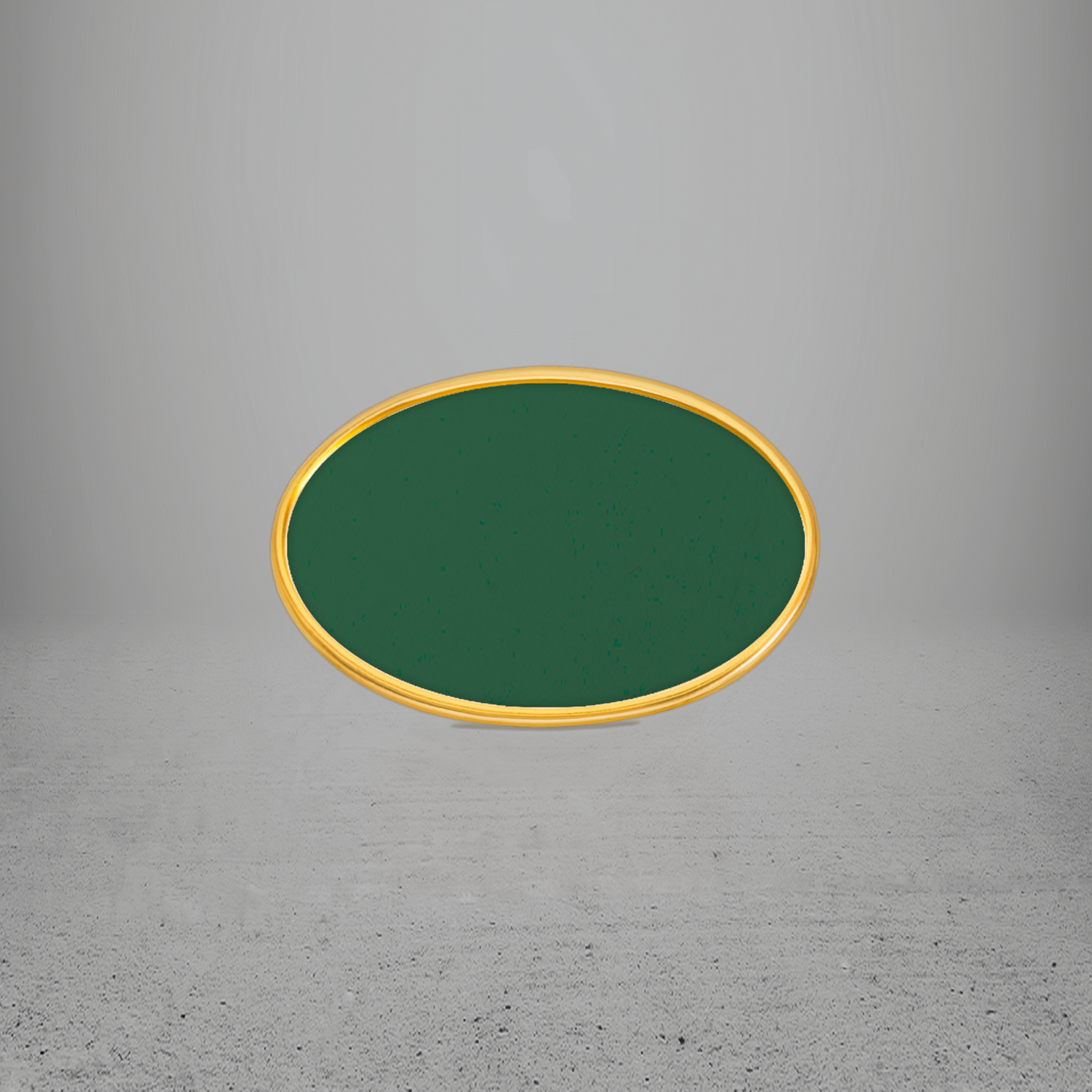 FRAME/INSERT Metal 57 Oval Blank