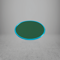 FRAME/INSERT Metal 57 Oval Blank