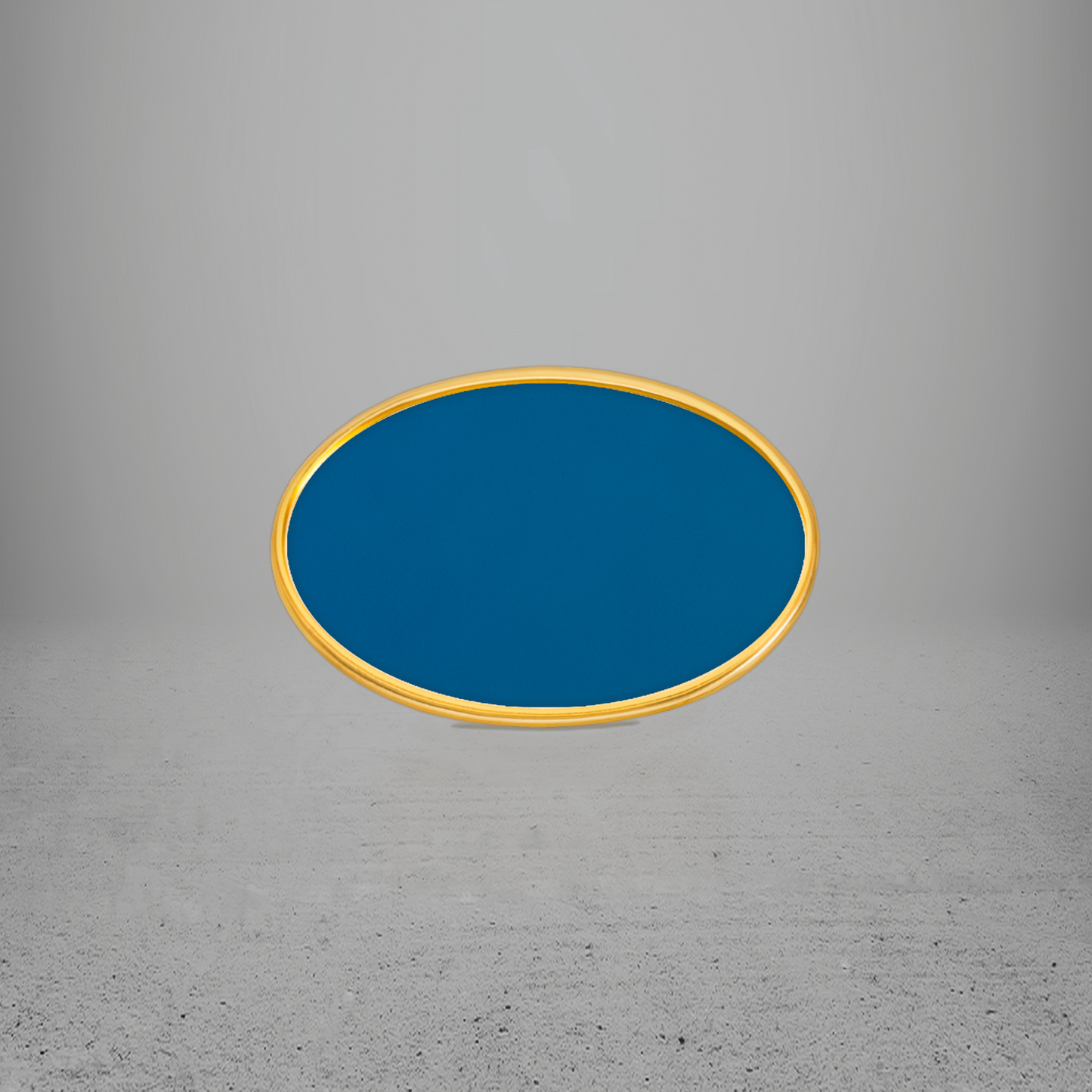 FRAME/INSERT Metal 57 Oval Blank