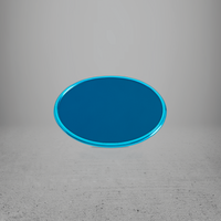 FRAME/INSERT Metal 57 Oval Blank