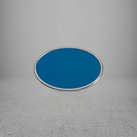 FRAME/INSERT Metal 57 Oval