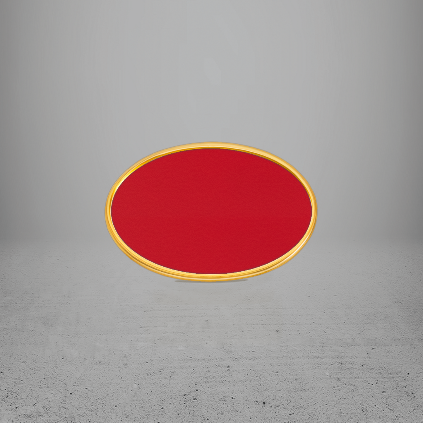 FRAME/INSERT Metal 57 Oval Blank