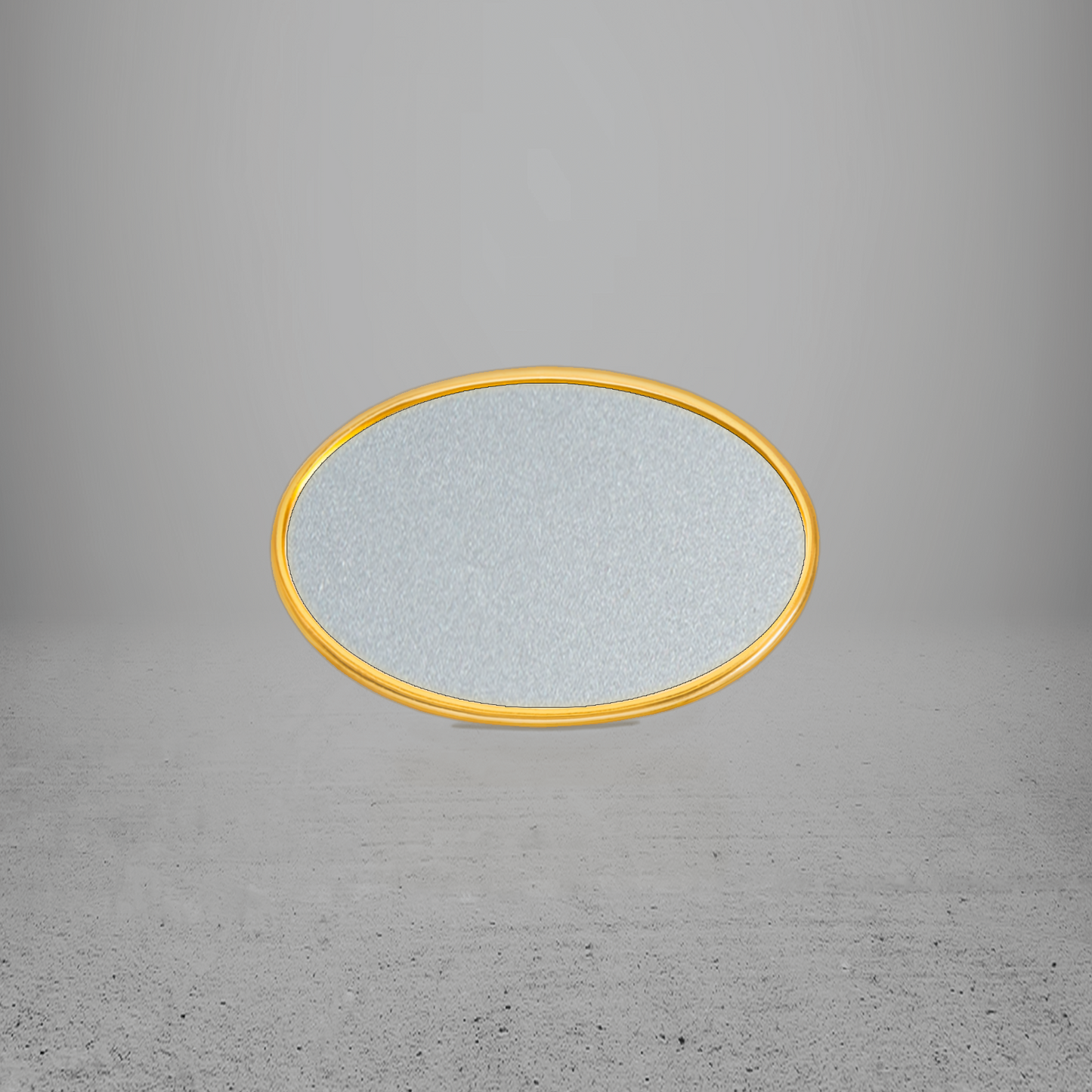 FRAME/INSERT Metal 57 Oval