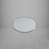 FRAME/INSERT Metal 57 Oval Blank