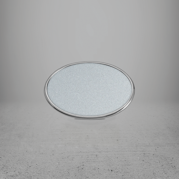 FRAME/INSERT Metal 57 Oval Blank