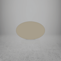INSERT Plastic 57 Oval Blank