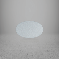 INSERT Plastic 57 Oval Blank