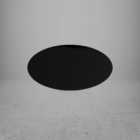 INSERT Plastic 59 Oval Blank