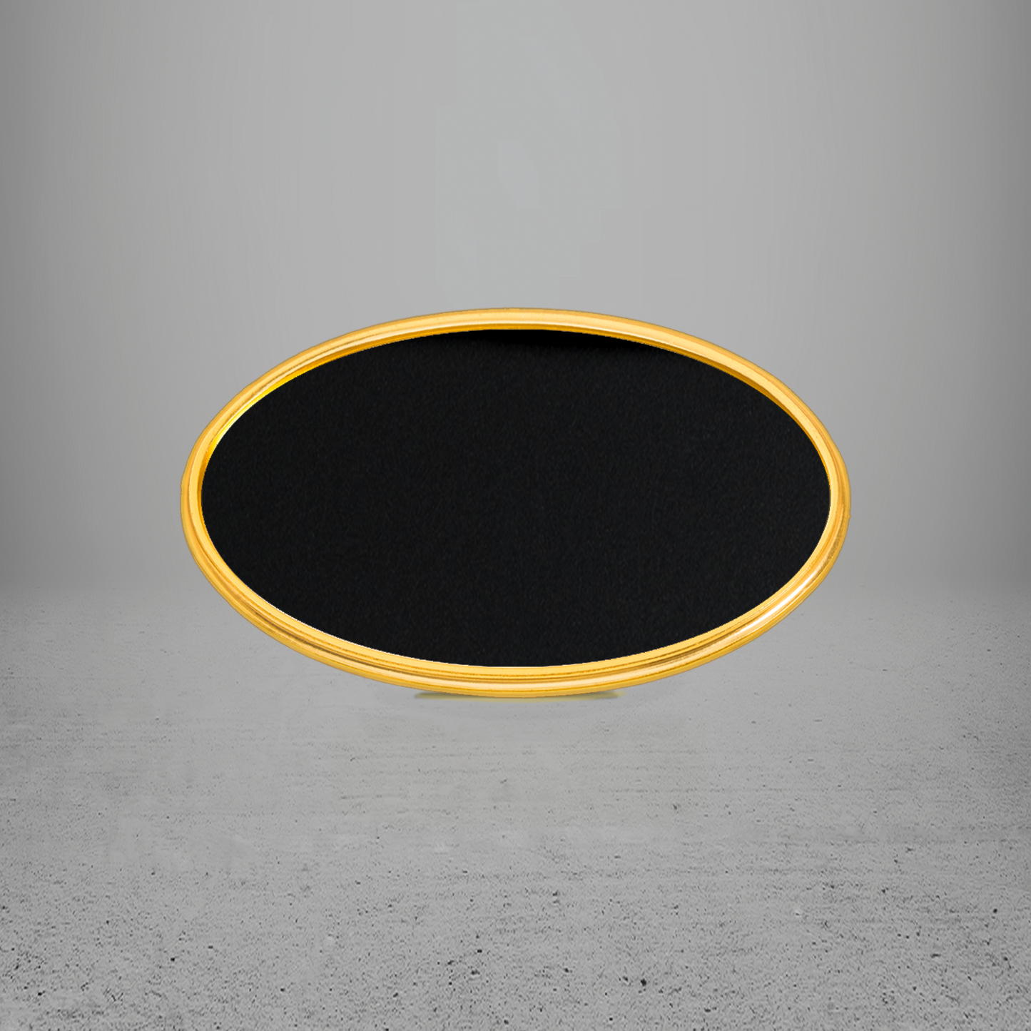 FRAME/INSERT Metal 59 Oval Blank