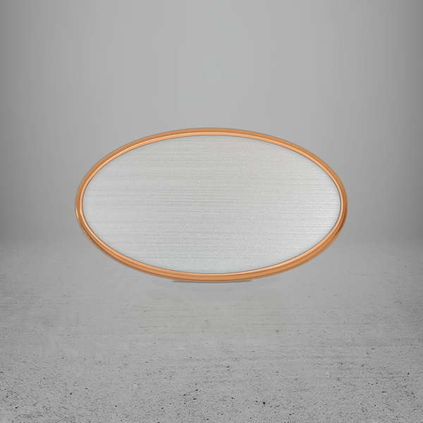 FRAME/INSERT Metal 59 Oval Blank