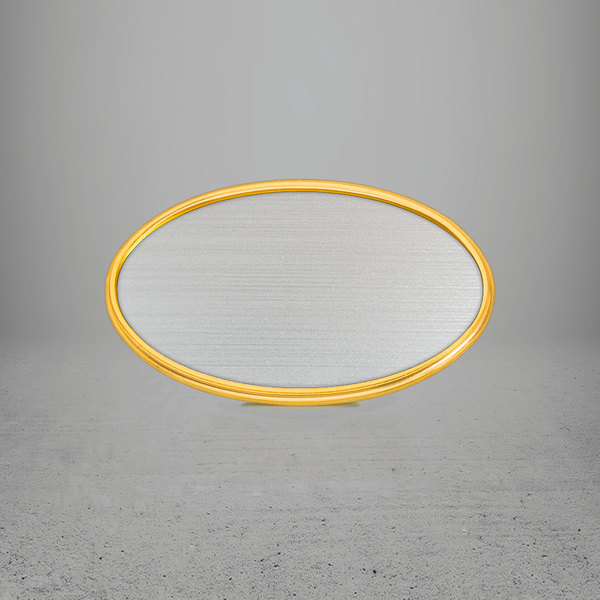 FRAME/INSERT Metal 59 Oval Blank