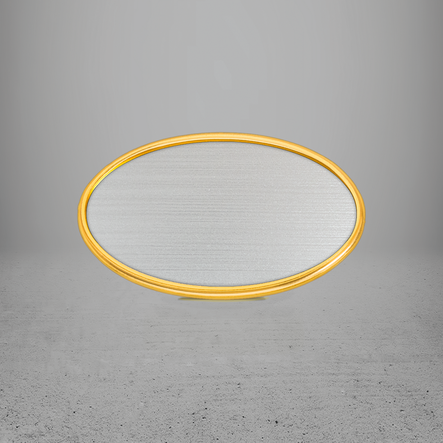 FRAME/INSERT Metal 59 Oval Blank