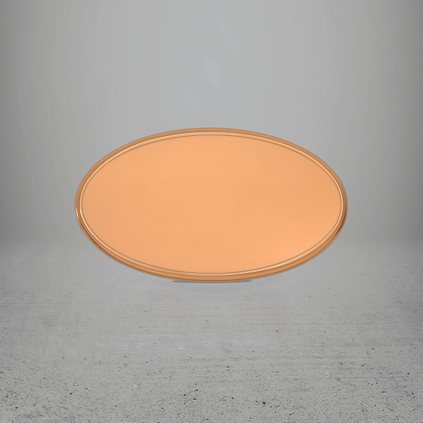 FRAME/INSERT Metal 59 Oval Blank