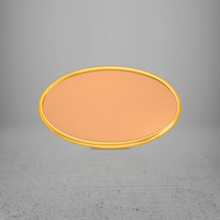 FRAME/INSERT Metal 59 Oval Blank