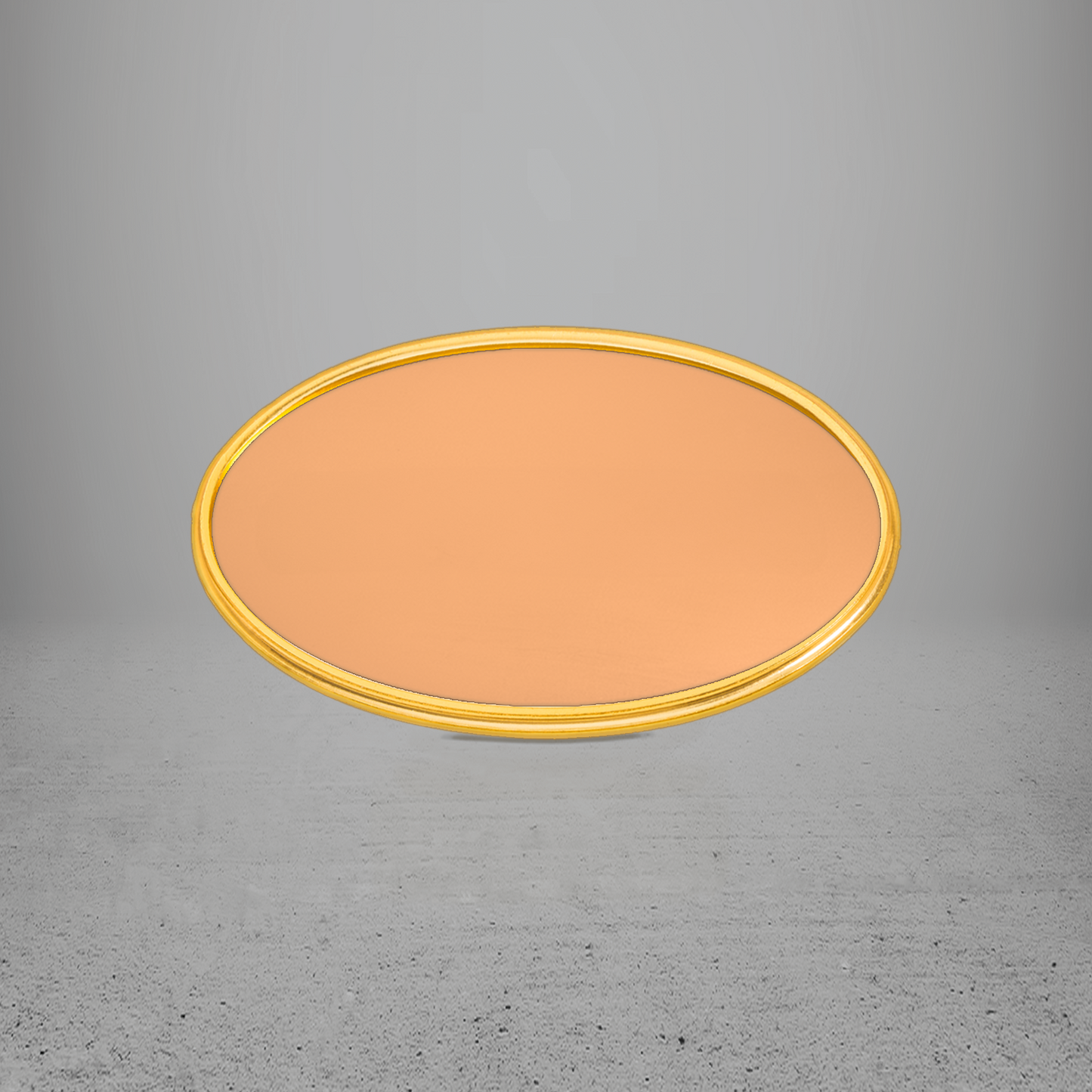 FRAME/INSERT Metal 59 Oval Blank