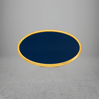 FRAME/INSERT Metal 59 Oval Blank