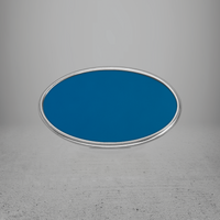 FRAME/INSERT Metal 59 Oval