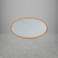 FRAME/INSERT Metal 59 Oval Blank