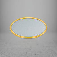 FRAME/INSERT Metal 59 Oval Blank