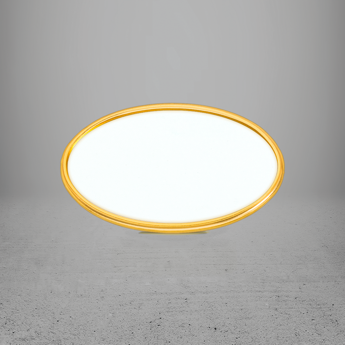 FRAME/INSERT Metal 59 Oval Blank