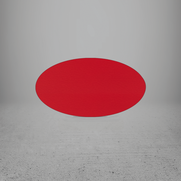 INSERT Plastic 59 Oval Blank