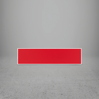 Plastic 5A Rectangular Badge