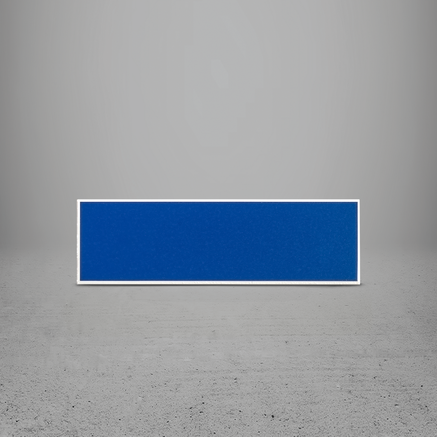 Plastic 5C Rectangular Badge