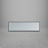 Plastic 5C Rectangular Badge