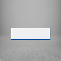 Plastic 5C Rectangular Badge