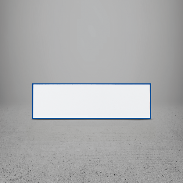Plastic 5C Rectangular Badge