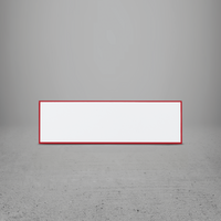 Plastic 5C Rectangular Badge