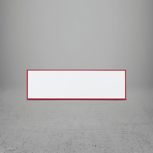 Plastic 5C Rectangular Badge