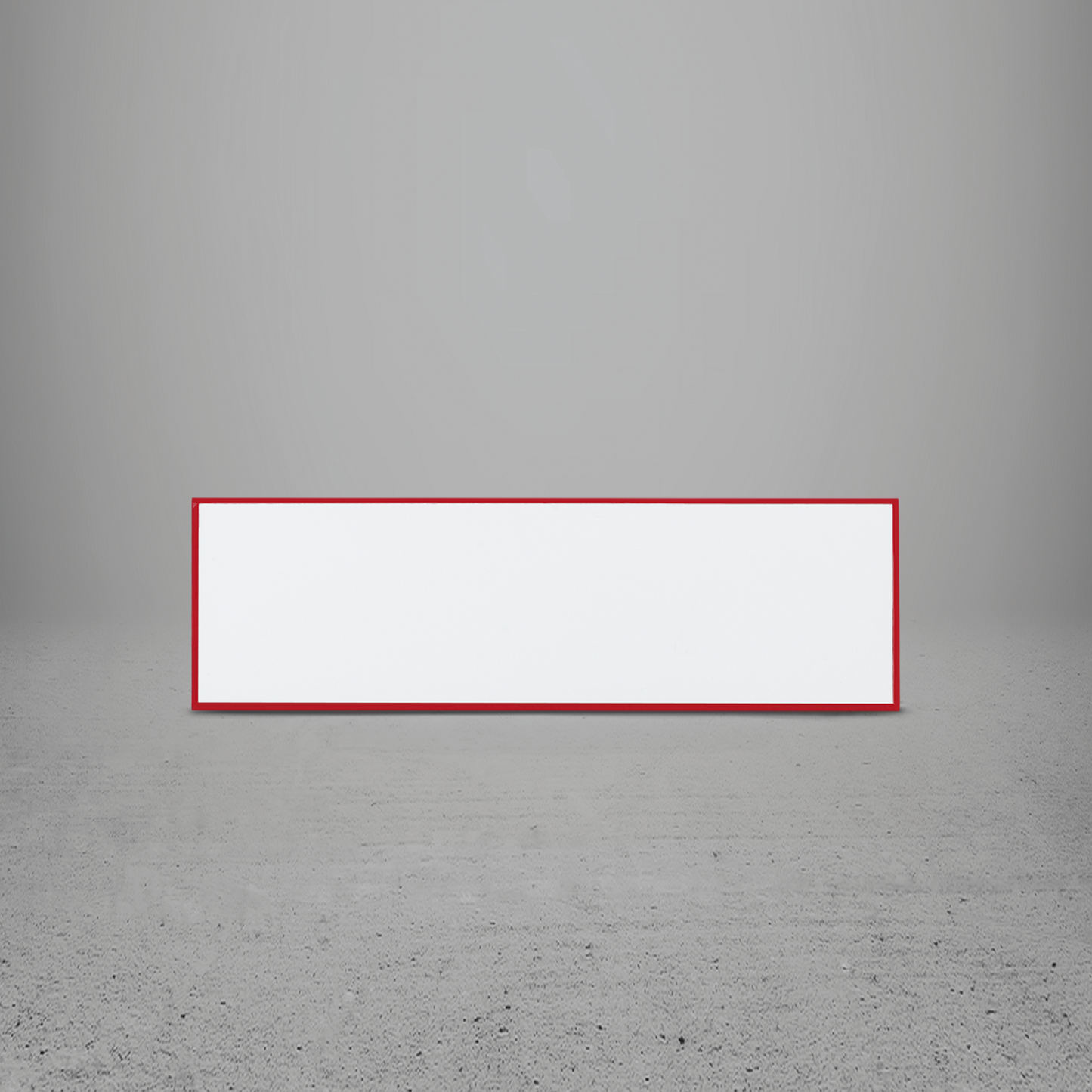 Plastic 5C Rectangular Badge