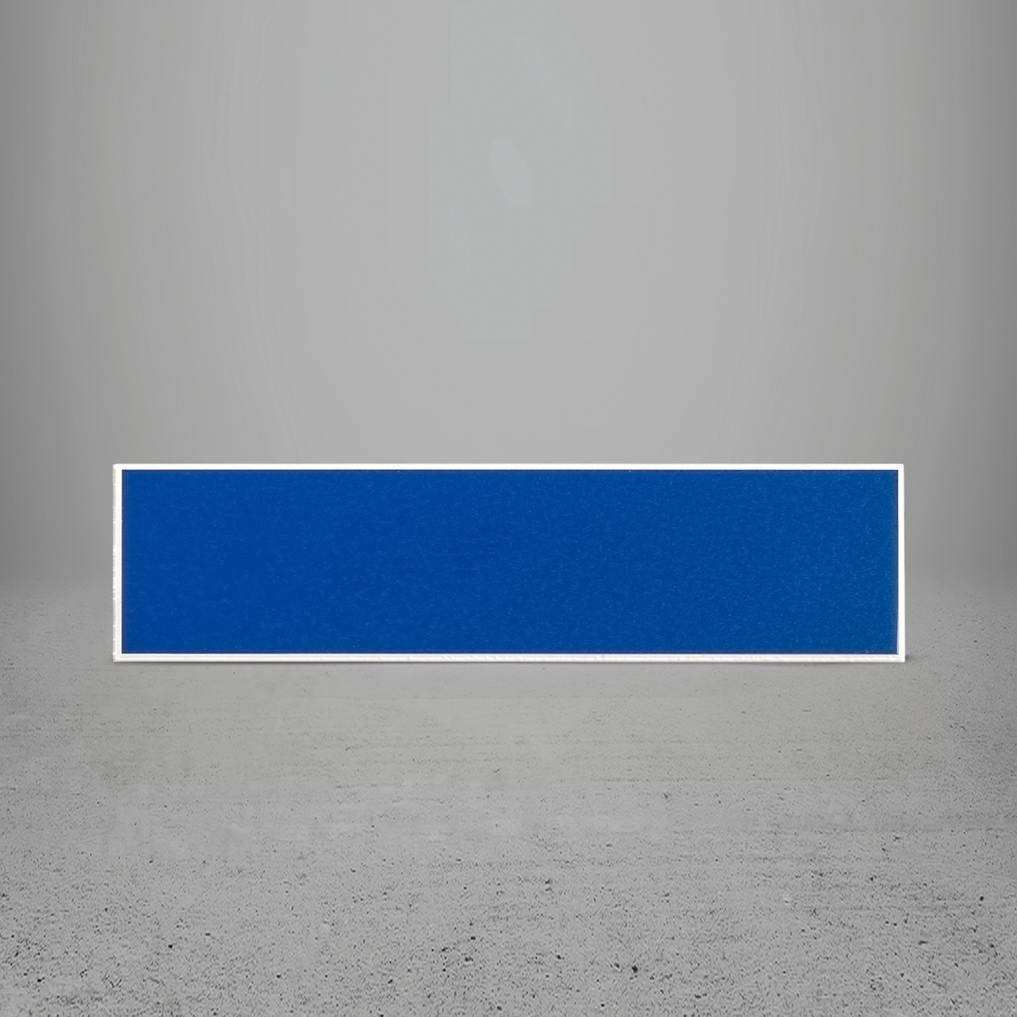 Plastic 5D Rectangular Badge
