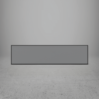 Plastic 5D Rectangular Badge