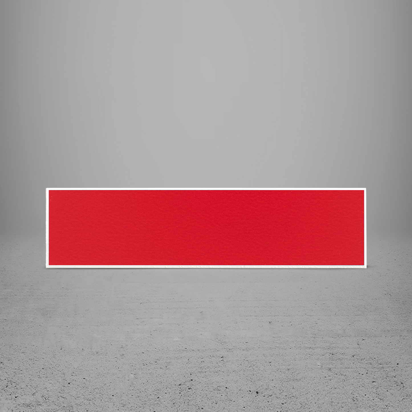 Plastic 5D Rectangular Badge