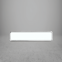 FRAME/INSERT Metal 61 Rectangular Blank