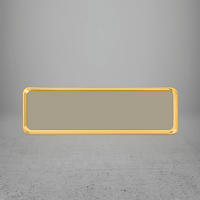 FRAME/INSERT Metal 81 Rectangular