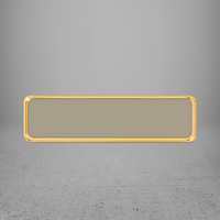 FRAME/INSERT Metal 91 Rectangular
