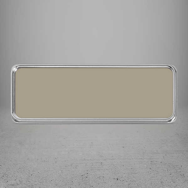 FRAME/INSERT Metal 92 Rectangular