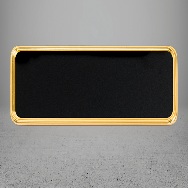 Frame/Insert Metal 93 Rectangular