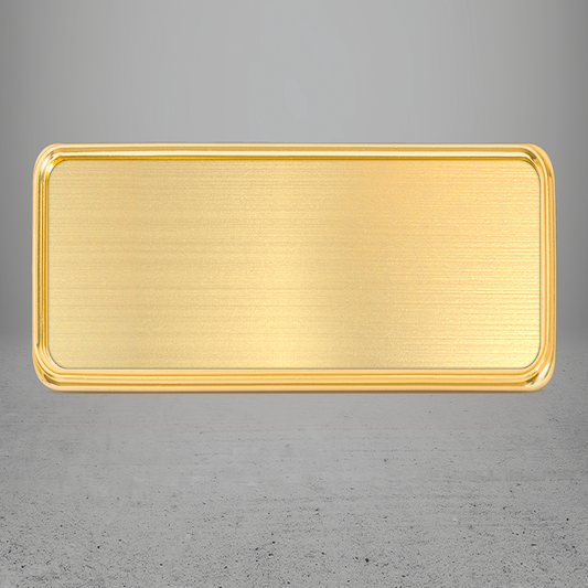 Frame/Insert Metal 93 Rectangular